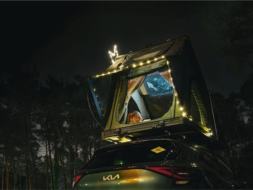 TentBox Cargo 2.0 – Tente de toit rigide 2 personnes - Vert