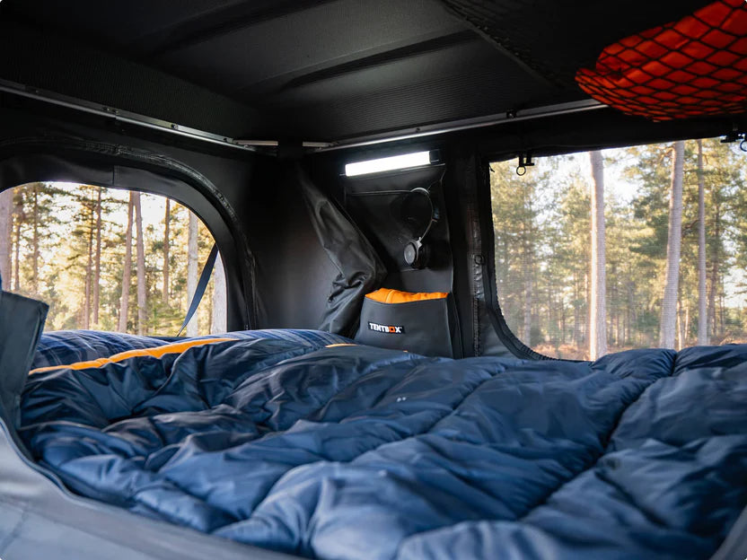 TentBox Classic 2.0 – Tente de toit rigide 2 personnes - Noir