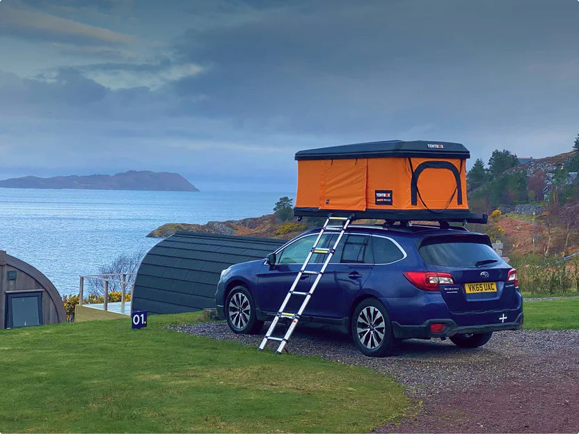 TentBox Classic 2.0 – Tente de toit rigide 2 personnes - Noir