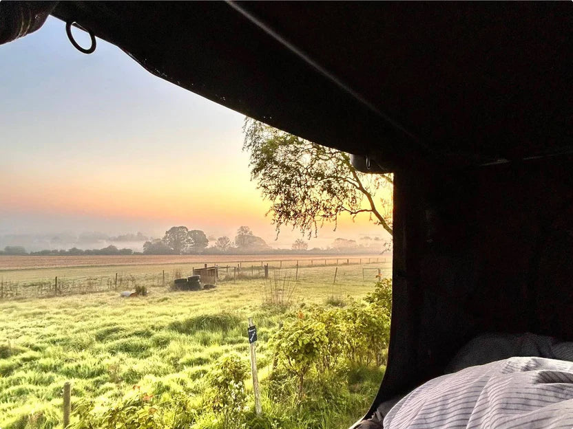 TentBox Classic 2.0 – Tente de toit rigide 2 personnes - Noir