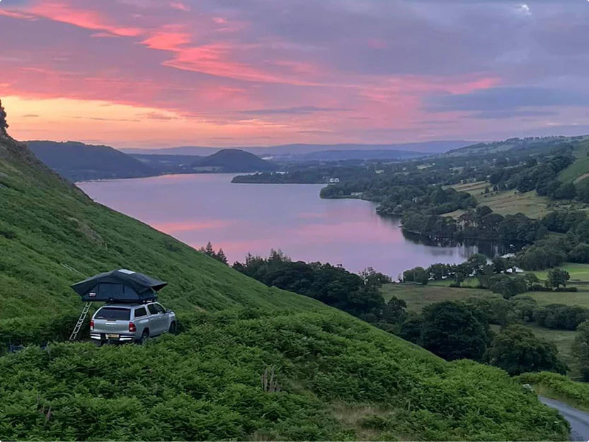 TentBox Lite XL – Tente de toit 4 personnes - Ardoise