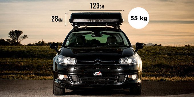 NaïtUp Duö Legend – Tente de toit rigide 2 places