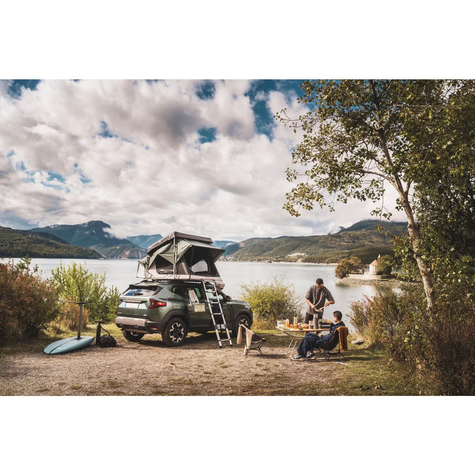 Quechua x NaïtUp – Tente de toit rigide Fresh&Black (2 places)