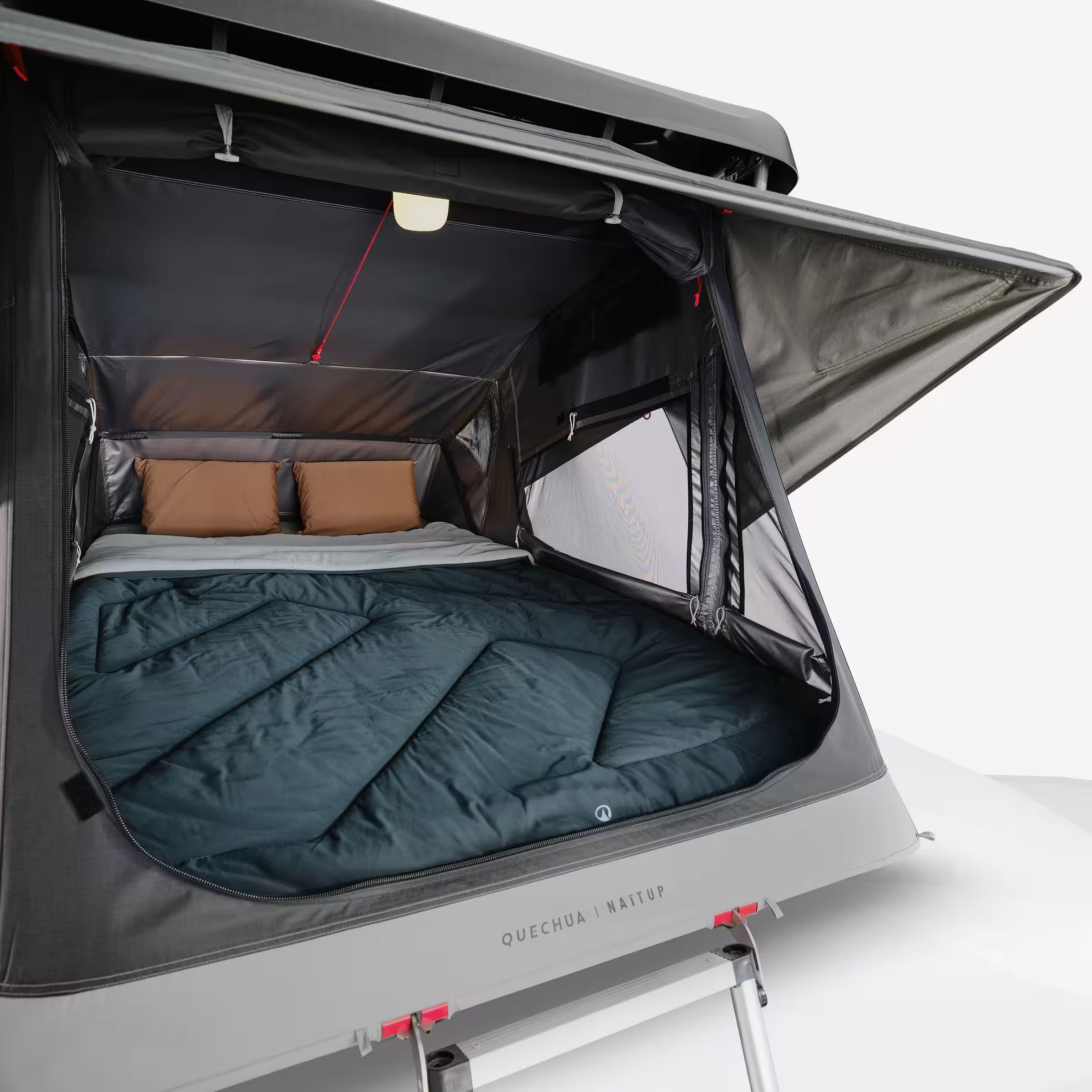 Quechua x NaïtUp – Tente de toit rigide Fresh&Black (2 places)