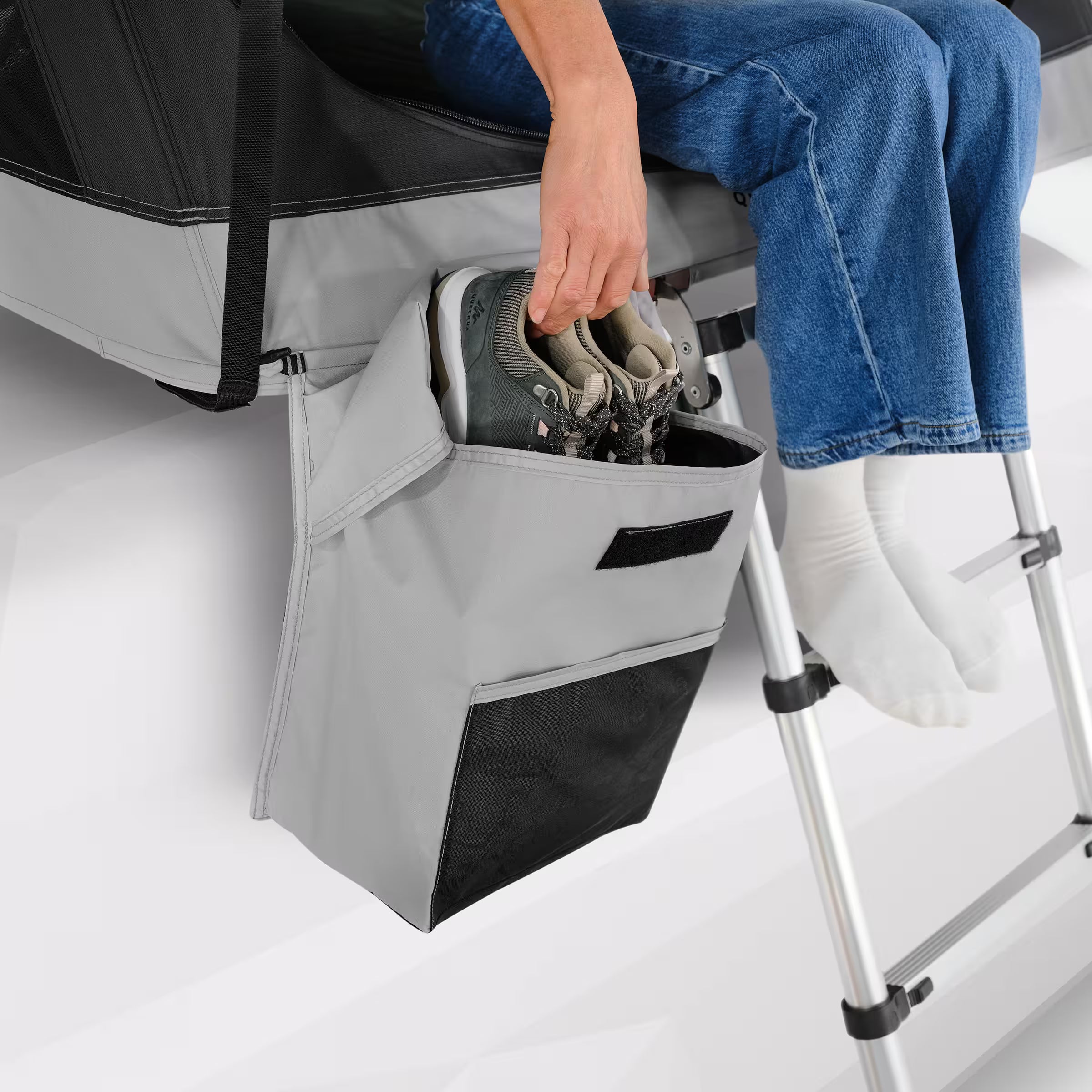 Quechua x NaïtUp – Tente de toit rigide Fresh&Black (2 places)